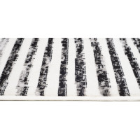 Kusový koberec GRACE Rhombus - krémový/čierny