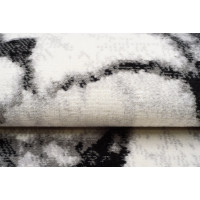 Kusový koberec GRACE Marble - krémový/čierny