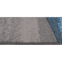 Kusový koberec MAYA Pave - modrý/sivý