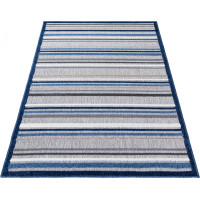 Kusový koberec AVENTURA Stripes - šedý