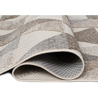 Kusový koberec AVENTURA Geometric - krémový/béžový