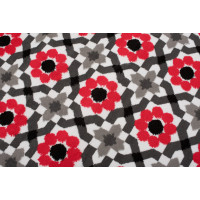 Kusový koberec MAYA Kvety - červený