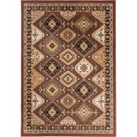 Kusový koberec EUFRAT - hnedý