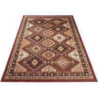 Kusový koberec EUFRAT - hnedý