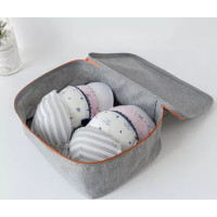 Súprava cestovných organizérov do kufra - 7 ks - šedá