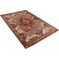 Kusový koberec EUFRAT Diwaniya - hnedý