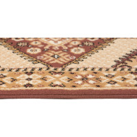 Kusový koberec EUFRAT Diwaniya - hnedý/béžový
