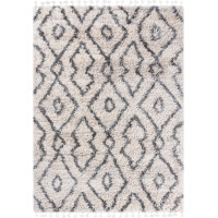 Kusový koberec AZTEC krémový/svetlo šedý - typ F