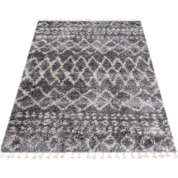 Kusový koberec AZTEC tmavo šedý - typ J