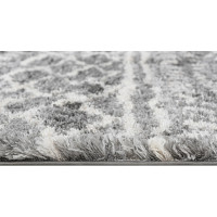Kusový koberec AZTEC tmavo šedý - typ E
