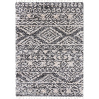 Kusový koberec AZTEC tmavo šedý - typ B