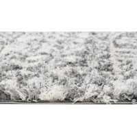 Kusový koberec AZTEC tmavo šedý - typ B