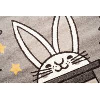 Kusový koberec FIESTA Rabbit - žltý