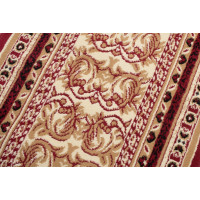 Behúň ATLAS Rim - červený/béžový