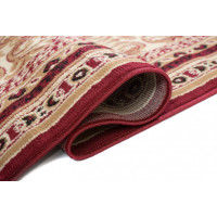 Behúň ATLAS Rim - červený/béžový