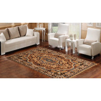 Kusový koberec ATLAS Orient - tmavo béžový/hnedý