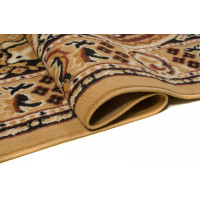 Kusový koberec ATLAS Orient - tmavo béžový/hnedý