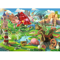 RAVENSBURGER Puzzle Minigolfový raj XXL 500 dielikov