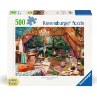 RAVENSBURGER Puzzle Útulná chata XXL 500 dielikov