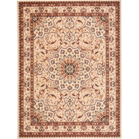 Kusový koberec ATLAS Marino - svetlo béžový/hnedý