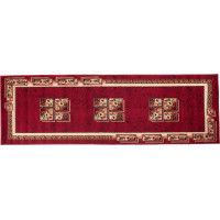 Behúň ATLAS quatro - červený/béžový