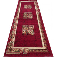 Behúň ATLAS quatro - červený/béžový