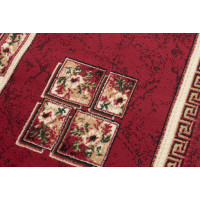 Behúň ATLAS quatro - červený/béžový