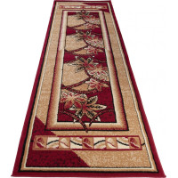 Behúň ATLAS frame - béžový/červený