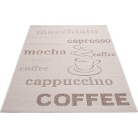 Sisalový PP koberec COFFEE - béžový/taupe