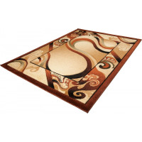 Kusový koberec ANTOGYA Wave - krémový/hnedý