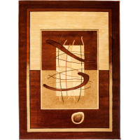 Kusový koberec ANTOGYA Composition - hnedý/béžový