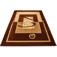 Kusový koberec ANTOGYA Composition - hnedý/béžový