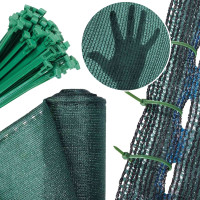 Tieniaca clona na plot 1,5x50 m - zelená