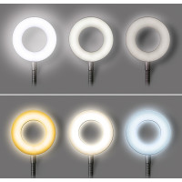 LED stmievateľná stolná lampička s klipom - 300lm - USB