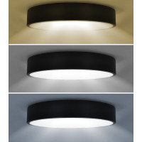 LED osvetlenie s diaľkovým ovládačom 40 cm - stmievateľné - čierne