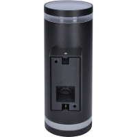 LED vonkajšie nástenné osvetlenie Potenza, 2x GU10, čierna