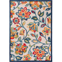Kusový koberec AVENTURA Blossom - biely