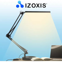 Stolná USB LED lampa 2v1 Izoxis - čierna
