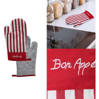 Kuchynská rukavica BON APETIT 17x28 cm - červená