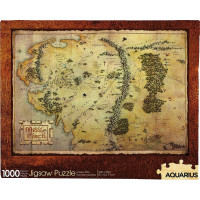 AQUARIUS Puzzle Hobit: Mapa Stredozeme 1000 dielikov