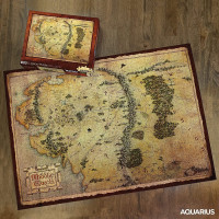 AQUARIUS Puzzle Hobit: Mapa Stredozeme 1000 dielikov