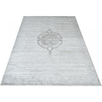 Kusový koberec ISFAHAN Saeb - strieborný