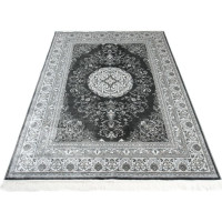 Kusový koberec ISFAHAN Rashid - tmavo šedý