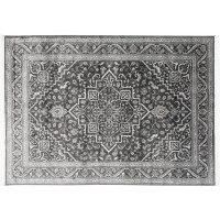 Kusový koberec ISFAHAN Tirgan - tmavo šedý
