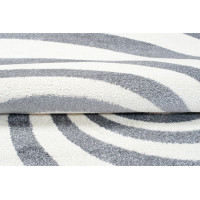 Kusový koberec HYPNOTIZE - svetlo šedý/krémový