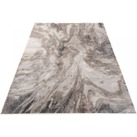 Kusový koberec FEYRUZ Marble - svetlo šedý/sivý