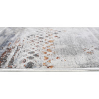 Kusový koberec FEYRUZ Collage - svetlo šedý