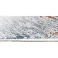 Kusový koberec FEYRUZ Texture - svetlo šedý/sivý