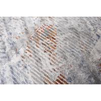 Kusový koberec FEYRUZ Texture - svetlo šedý/sivý