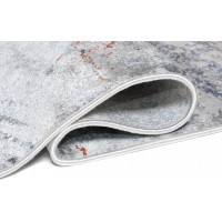 Kusový koberec FEYRUZ Texture - svetlo šedý/sivý